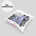 Katzensitter Geschenk Lustiger Spruch für Katzensitter Geschenkidee Bester Katzensitter Der WeltKissen mit Füllung 40x40 (Grau) Rosa Trendation