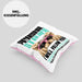 Yorkie Besitzerin Kissen mit Füllung 40x40 Geschenk Lustiger Spruch Geschenkidee Personal Stalker (Grau) Rosa Trendation