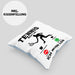 Tennis Kissen mit Füllung 40x40 Geschenk Lustige Kissen mit Füllung 40x40 Tennisfans - Geschenkidee Tennisspieler Ruft An (Grau) Blau Trendation