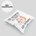Katzen Mama Kissen mit Füllung 40x40 Geschenk Ich Schnarche Nicht Ich Schnurre Lustige Geschenkidee Katzen Fans Besitzer (Grau) Blau Trendation