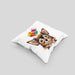 Chihuhahua Mama Besitzer Kissen mit Füllung 40x40 Geschenkidee Frauchen Herrchen Herz (Grau) Grau Trendation