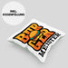 Burger Meister Kissen mit Füllung 40x40 Geschenk Spruch Grillen Sommer Burger Liebhaber Geschenkidee Cheeseburger (Grau) Grün Trendation