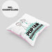 Pop-Fan Geschenk Kissen mit Füllung 40x40 Ich Bin Pop-Fan Aber Sag Doch Einfach Superheld Lustige Geschenkdiee für Pop-Fan (Grau) Rosa Trendation