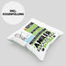 Angler Geschenk Kissen mit Füllung 40x40 Lustiger Spruch Erheben Sie Sich Der Angler Betritt den Raum (Grau) Grün Trendation