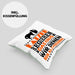 Katze Kissen mit Füllung 40x40 Geschenk Spruch Geschenkidee für Katzen-Mama Papa Katzenliebhaber Katzen Regieren Das Haus Wir Dienen Nur Als Personal (Grau) Grün Trendation
