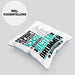Drummer Geschenk Lustiger Spruch für Drummer Geschenkidee Bester Drummer Der WeltKissen mit Füllung 40x40 (Grau) Blau Trendation