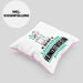 Hundefriseur Geschenk Kissen mit Füllung 40x40 So Gut Kann Nur Ein Hundefriseur Aussehen Geschenkidee (Grau) Rosa Trendation