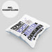 Chorsänger Geschenk Lustiger Spruch für Chorsänger Geschenkidee Bester Chorsänger Der WeltKissen mit Füllung 40x40 (Grau) Blau Trendation