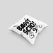 Bassist Kissen mit Füllung 40x40 Geschenk Bass-Spieler Geschenkidee Basst Scho ! (Grau) Grau Trendation