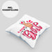 K-Pop Girl Kissen mit Füllung 40x40 Geschenkidee für K-Pop Fans Asiatische Musik (Grau) Blau Trendation