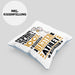 Athlet Geschenk Lustiger Spruch für Athlet Geschenkidee Bester Athlet Der WeltKissen mit Füllung 40x40 (Grau) Blau Trendation