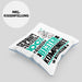 Komponist Geschenk Lustiger Spruch für Komponist Geschenkidee Bester Komponist Der WeltKissen mit Füllung 40x40 (Grau) Blau Trendation