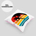 Bouldern Kissen mit Füllung 40x40 Klettern Grafik Geschenk für Kletterfans Boulderer (Grau) Rosa Trendation