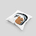 Galaxie Capybara Kissen mit Füllung 40x40 Capybara Tier Geschenk für Capybara Liebhaber (Grau) Grau Trendation