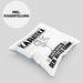Karateka Kissen mit Füllung 40x40 Geschenk für Karateka Der Mann Der Alles Kann Geschenkidee zum Geburtstag (Grau) Blau Trendation
