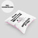 Squash-Spieler Geschenk Kissen mit Füllung 40x40 Lustiger Spruch Ich Bin Squash-Spieler Warum Weil Ich Es Kann Geschenkidee Bester Squash-Spieler Geburtstag (Grau) Rosa Trendation