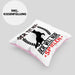 Hund Kissen mit Füllung 40x40 Geschenk Hunde-Besitzer Geschenkidee (Grau) Rosa Trendation