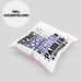 Paddler Geschenk Lustiger Spruch für Paddler Geschenkidee Bester Paddler Der WeltKissen mit Füllung 40x40 (Grau) Rosa Trendation
