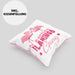 Flamingo Gang Kissen mit Füllung 40x40 Geschenkidee Pinke Flamingos JGA (Grau) Rosa Trendation