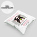 Border Collies Besitzer Kissen mit Füllung 40x40 Geschenk Lustiger Spruch Geschenkidee Besitzerin Ich Bin Nicht toll Aber Mein Border Collies Ist Es (Grau) Grün Trendation