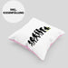 Gärtner Evolution Kissen mit Füllung 40x40 mit Spruch Garten Hobbygärtner Gärtner Geschenk Lustig Gärtnerin Geschenkidee (Grau) Rosa Trendation