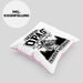 Motorrad Opa Kissen mit Füllung 40x40 Geschenk Echte Opas Fahren Motorrad Geschenkidee Vatertag Opa Biker (Grau) Rosa Trendation