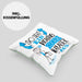 Manager Kissen mit Füllung 40x40 Geschenk So Sieht Ein RIchtig Cooler Manager Aus Geschenkidee Lustiger Spruch Geburtstag (Grau) Grün Trendation