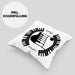 Piano-Spieler Kissen mit Füllung 40x40 Geschenk Klavier Geschenkidee Flügel Musiker Klavier Klavier-Spieler (Grau) Grün Trendation
