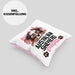 Australian Shepherd Papa Besitzer Kissen mit Füllung 40x40 Geschenk Lustiger Spruch Geschenkidee Australian Shepherd Liebhaber (Grau) Rosa Trendation