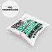 Mountainbiker Geschenk Lustiger Spruch für Mountainbiker Geschenkidee Bester Mountainbiker Der WeltKissen mit Füllung 40x40 (Grau) Rosa Trendation