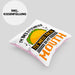 Taco Kissen mit Füllung 40x40 Taco-Liebhaber Geschenkidee für Taco-Fans (Grau) Rosa Trendation