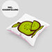 Kissen mit Füllung 40x40 für echte Kiwi Fans - Lustiges Geschenk mit Spruch (Grau) Rosa Trendation