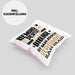 Biologe Geschenk Kissen mit Füllung 40x40 Lustige Geschenkidee für Biologe Geburtstag Niemand Ist Perfekt Aber Als Biologe Ist Man Nah Dran (Grau) Rosa Trendation
