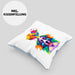 Border Collies Herz Farbe Besitzer Kissen mit Füllung 40x40 Geschenk Lustiger Spruch Geschenkidee Border Collies Liebhaber (Grau) Blau Trendation