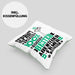 Abenteuerfilmer Geschenk Lustiger Spruch für Abenteuerfilmer Geschenkidee Bester Abenteuerfilmer Der WeltKissen mit Füllung 40x40 (Grau) Grün Trendation