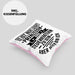 Steuerberaterin Geschenk Kissen mit Füllung 40x40 Geschenkidee Prinzessin (Grau) Rosa Trendation