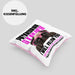 Mops Besitzerin Kissen mit Füllung 40x40 Geschenk Lustiger Spruch Geschenkidee Personal Stalker (Grau) Rosa Trendation