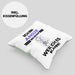 Angler Geschenk Kissen mit Füllung 40x40 Lustiger Spruch Ich Bin Angler Warum Weil Ich Es Kann Geschenkidee Bester Angler Geburtstag (Grau) Grün Trendation