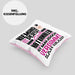 Naturmaler Geschenk Kissen mit Füllung 40x40 Lustige Geschenkidee für Naturmaler Geburtstag Niemand Ist Perfekt Aber Als Naturmaler Ist Man Nah Dran (Grau) Rosa Trendation