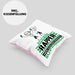 Rapper Geschenk Kissen mit Füllung 40x40 Ich Bin Rapper Aber Sag Doch Einfach Superheld Lustige Geschenkdiee für Rapper (Grau) Rosa Trendation