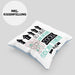 Personal Trainerin Geschenk Kissen mit Füllung 40x40 Lustig Geschenkidee für Personal Trainerin Geburtstag So Sieht Eine Richtig Coole Personal Trainerin Aus Frauen Spruch (Grau) Blau Trendation