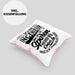 Ingenieur Kissen mit Füllung 40x40 Geschenk Geschenkidee Sprüche Ingenieurswesen Geschenkidee Spruch (Grau) Rosa Trendation