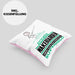 Wakeboarder Geschenk Kissen mit Füllung 40x40 Ich Bin Wakeboarder Aber Sag Doch Einfach Superheld Lustige Geschenkdiee für Wakeboarder (Grau) Rosa Trendation