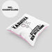 Karateka Kissen mit Füllung 40x40 Geschenk für Karateka Der Mann Der Alles Kann Geschenkidee zum Geburtstag (Grau) Rosa Trendation