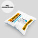 Breakdancer Kissen mit Füllung 40x40 Geschenk Lustiger Spruch Geschenkidee für Breakdancer Achtung Hochleistungs Breakdancer Bei Der Arbeit (Grau) Blau Trendation