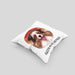 Australian Shepherd Besitzer Kissen mit Füllung 40x40 Geschenk Lustiger Spruch Geschenkidee Australian Shepherd Mama Papa (Grau) Grau Trendation