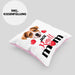 Jack Russell Besitzer Mom Mama Kissen mit Füllung 40x40 Geschenk Lustiger Spruch Geschenkidee Jack Russell Besitzerin (Grau) Rosa Trendation