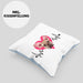Französische Bulldogge Besitzer Kissen mit Füllung 40x40 Geschenk Lustiger Spruch Geschenkidee Herzschlag Französische Bulldogge (Grau) Blau Trendation