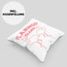 Flamingo Pink Lustige Kissen mit Füllung 40x40 Flamingo-Fans Geschenkidee Flamingo-Gang Aufdruck (Grau) Grün Trendation