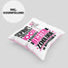 Zoologe Geschenk Lustiger Spruch für Zoologe Geschenkidee Bester Zoologe Der WeltKissen mit Füllung 40x40 (Grau) Rosa Trendation